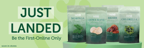 Just Landed! Φυσικά Συμπληρώματα σε Σκόνη: Χλωρέλλα, Μορίνγκα, Lion’s Mane και Reishi